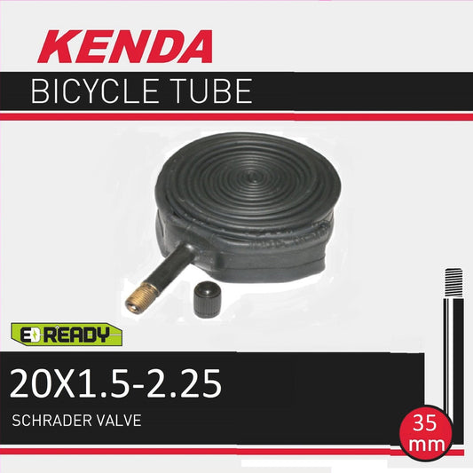 KENDA TUBE 20X1.5/2.25 AV/SV 35MM VALVE (50)