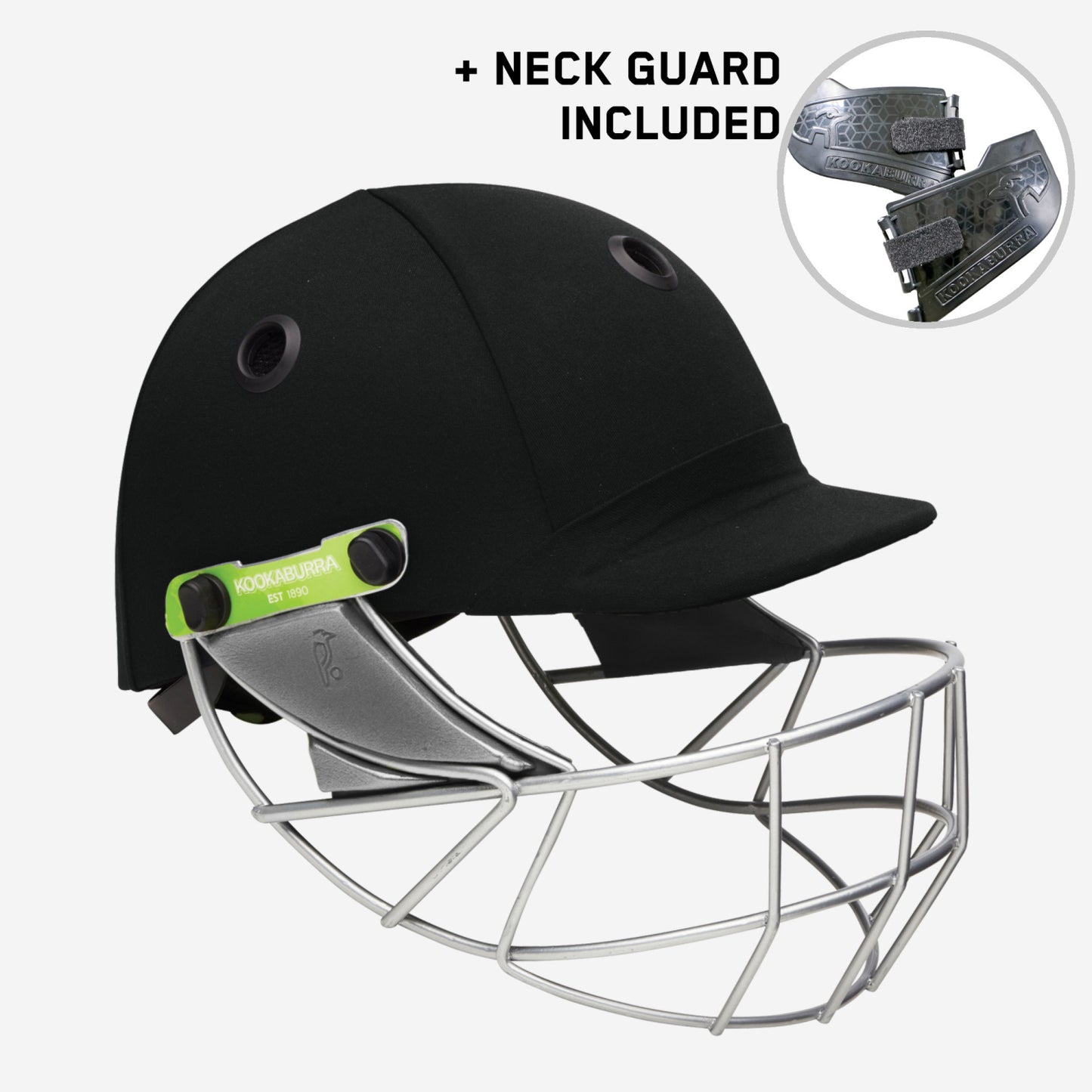 Kookaburra Pro 600 Helmet - Black