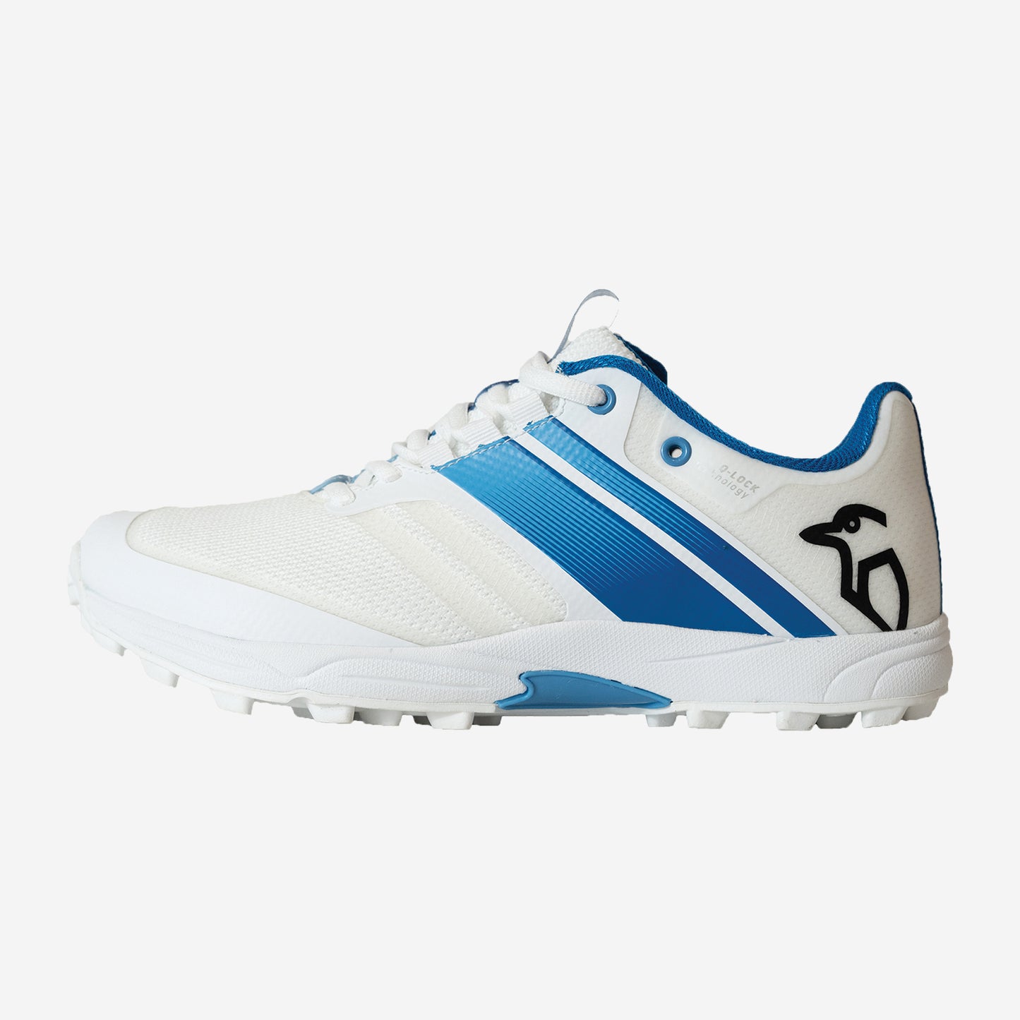 KKB Pro 2.0 Rubber Cricket Shoe - Blue/White