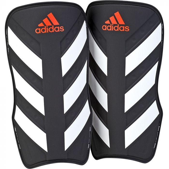 Adidas Everlite Black/White/Red Shin Guards
