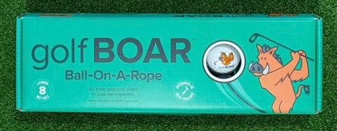 B.O.A.R golf aid (ball on a rope)