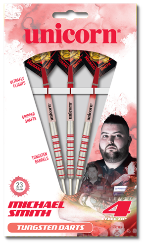 Unicorn Level 4 Tungsten Plated Darts Set