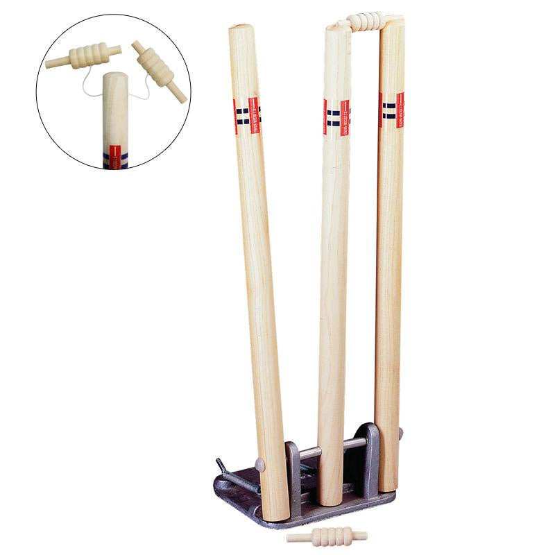 GN-Wooden Spring Return Stumps w String Bails