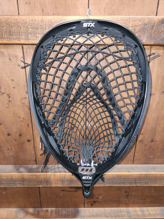 STX Eclipse 3 Goalie Head - strung with SK Grizzly 2s mesh
