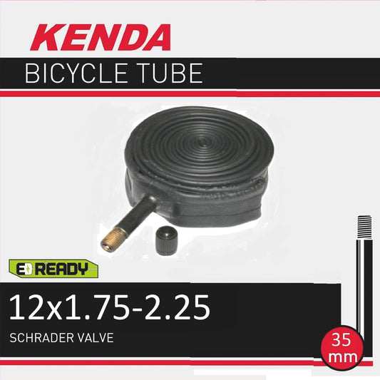 KENDA TUBE 12X1.5/2.25 AV/SV 35MM VALVE (50)